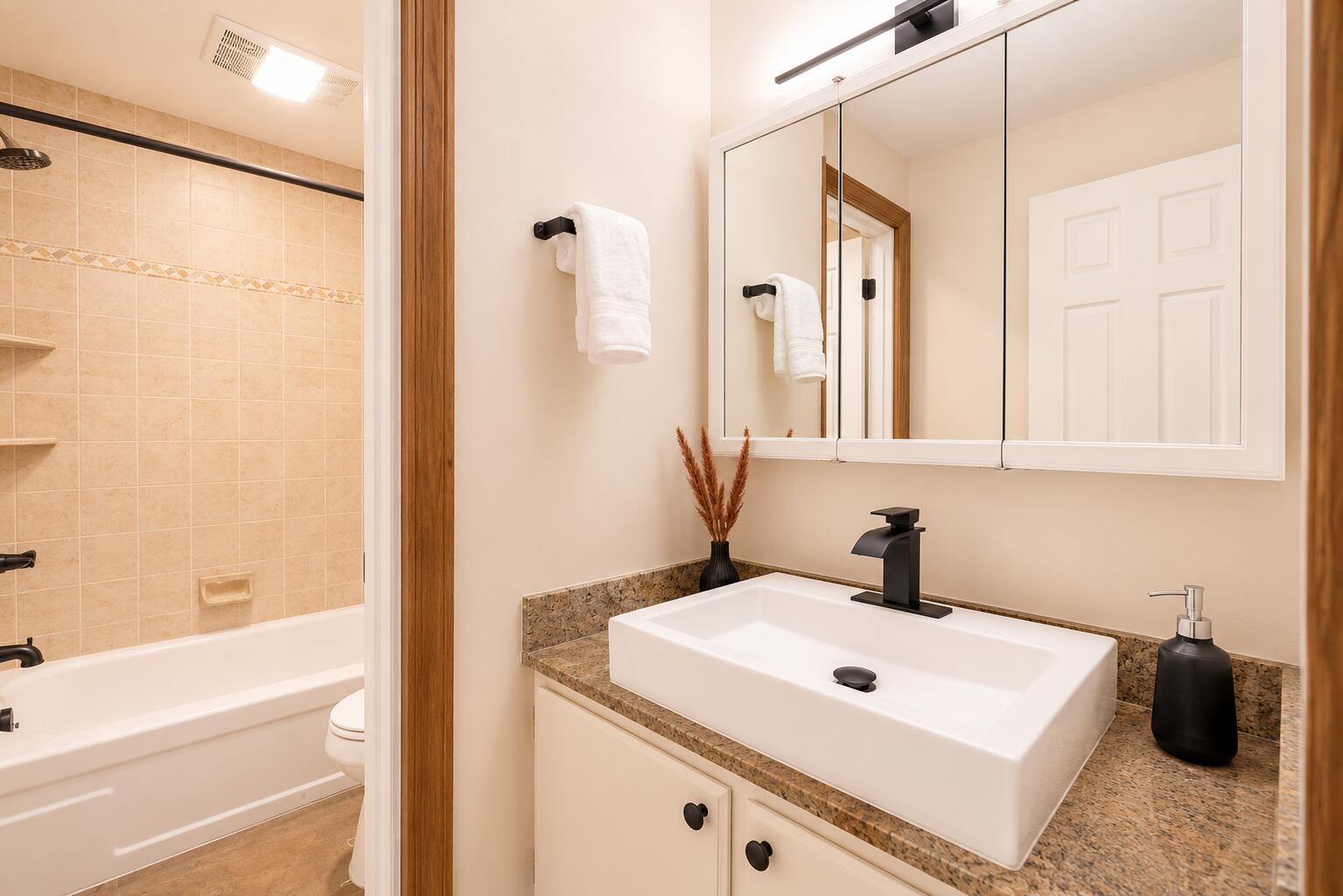 2224 Bonne Vie Condo Road Sun Valley, ID 83353 - Photo 8 of 24 Primary Bathroom - Virtual Edit
