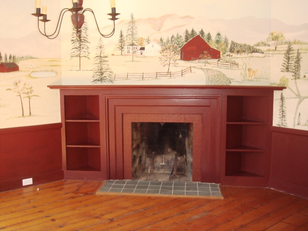 523 Hancock Road Williamstown, MA 01267 - Photo 4 of 16 a view of a fireplace in a room
