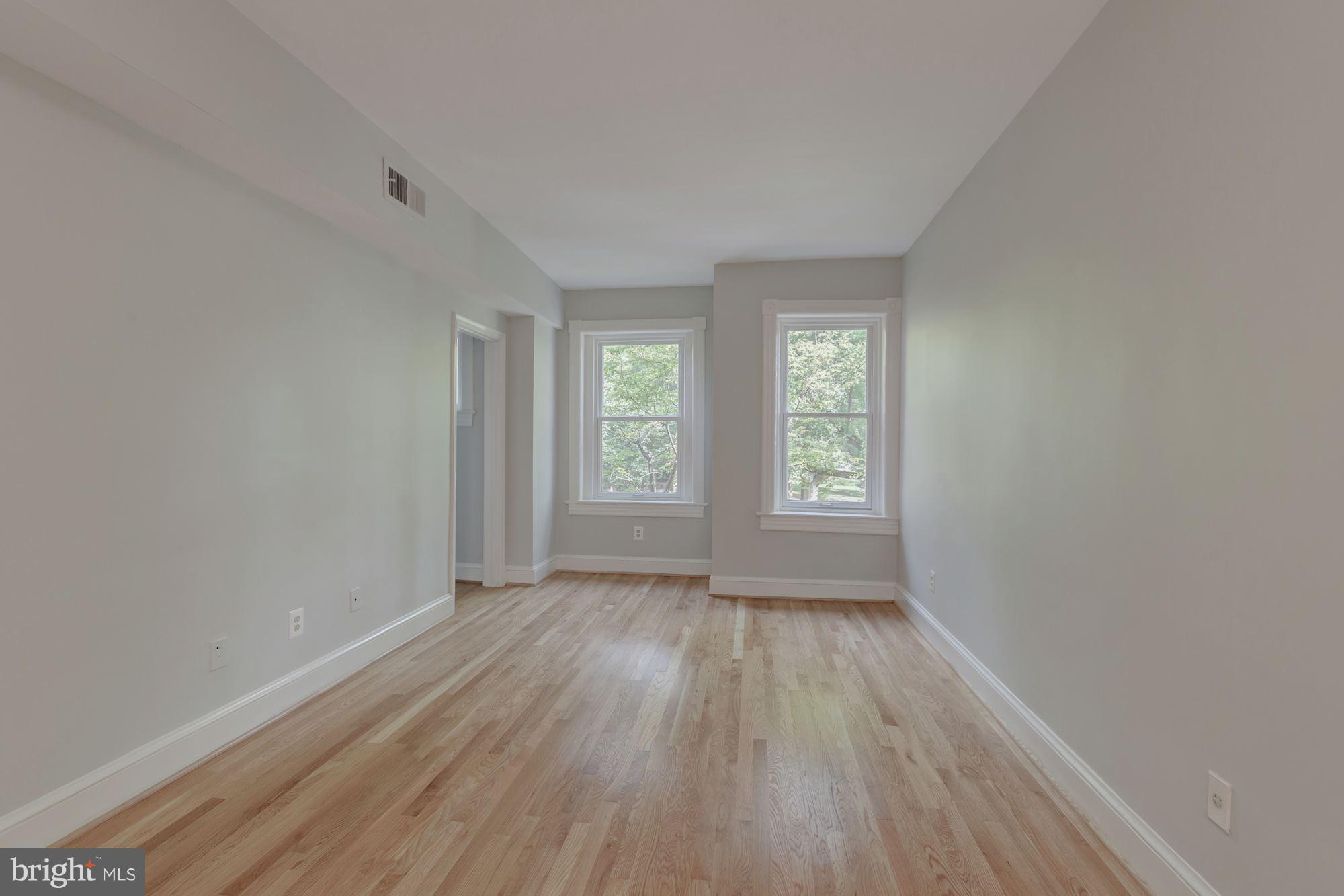 3044 R Street Northwest, Unit 2 Washington, DC 20007 - Photo 5 of 26 Living Room With Large Windows