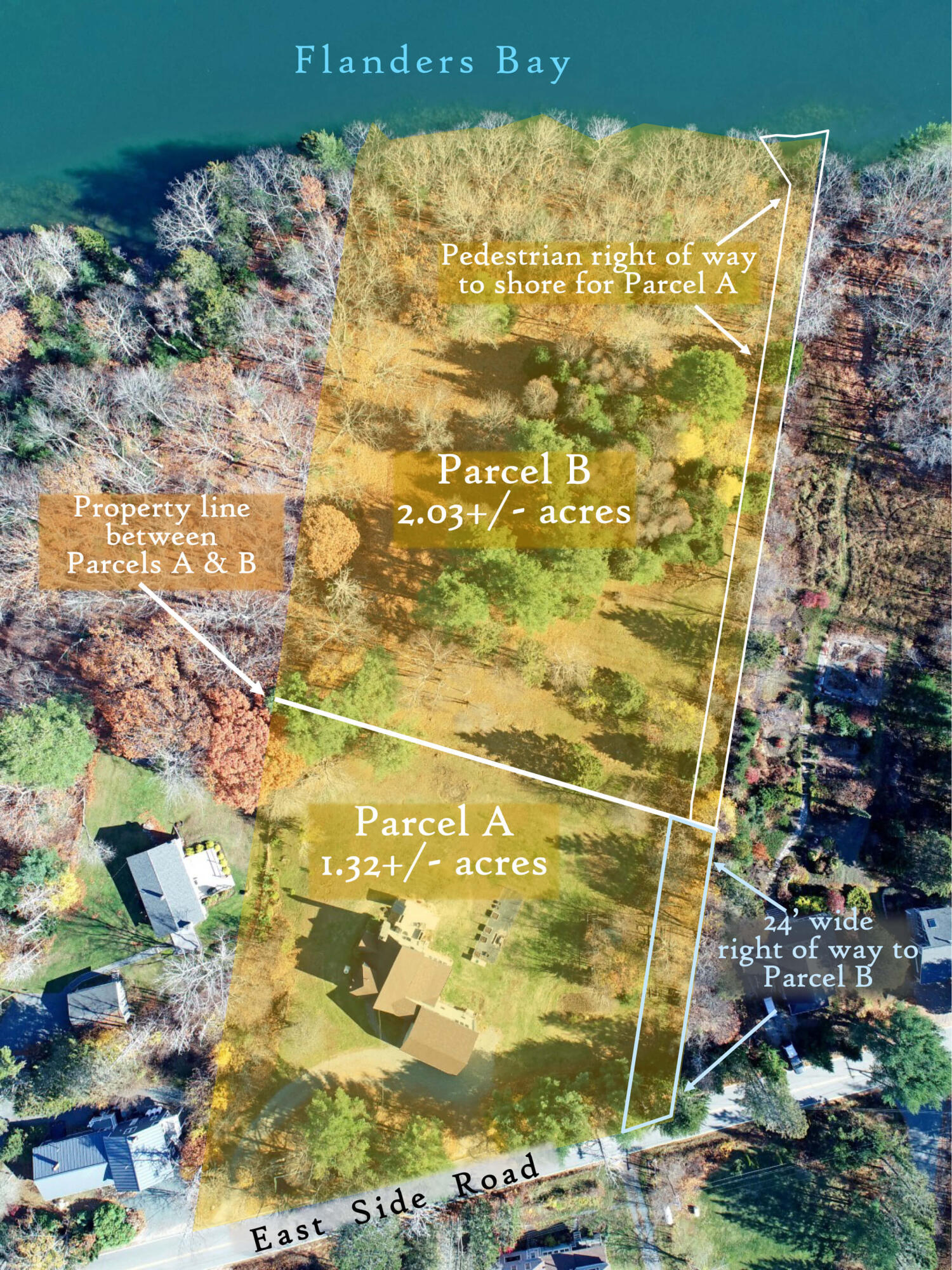 313 East Side Road Sorrento, ME 04677 - Photo 6 of 98 Aerial (1.2)