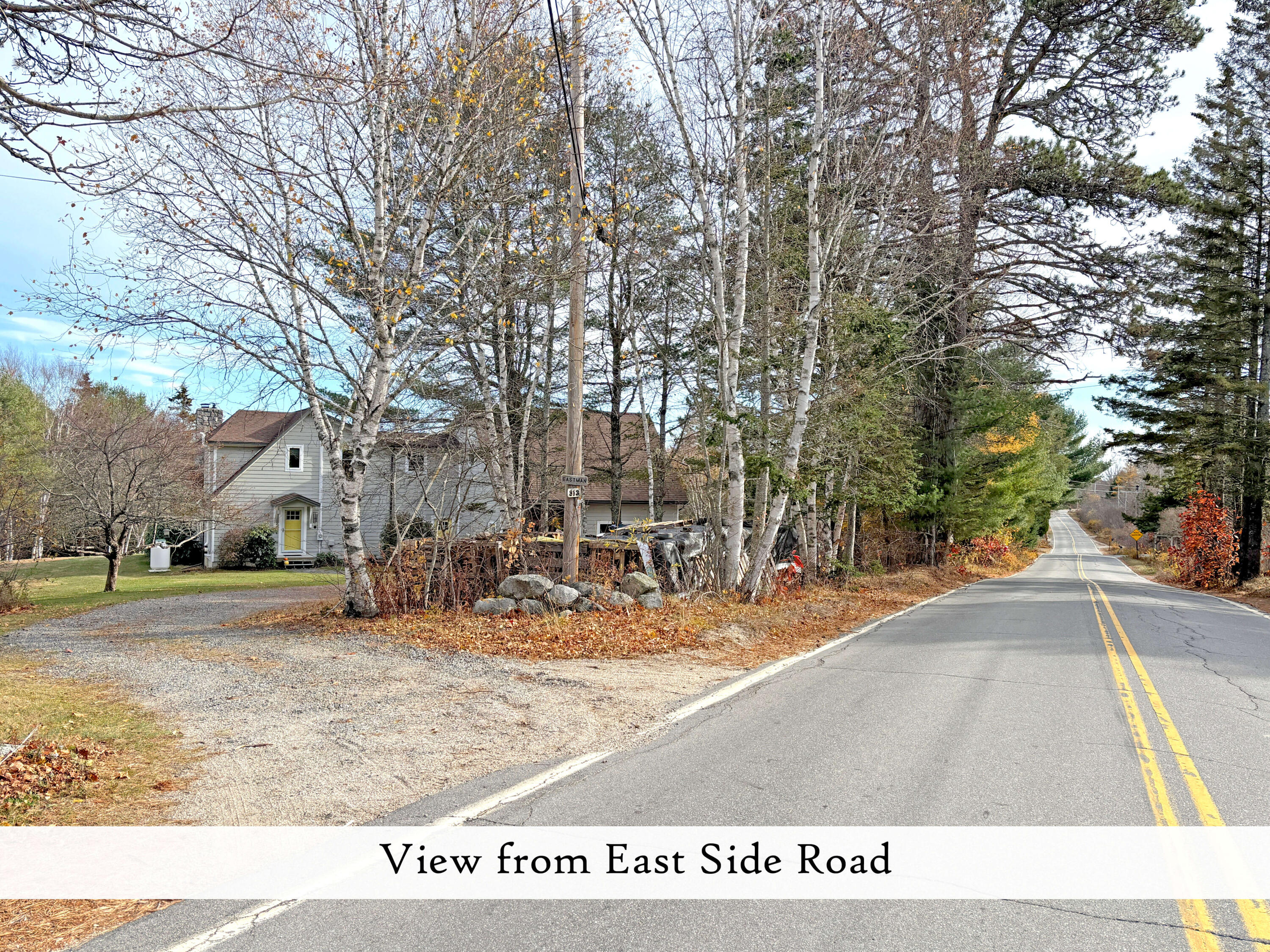 313 East Side Road Sorrento, ME 04677 - Photo 9 of 98 Street View (1), label
