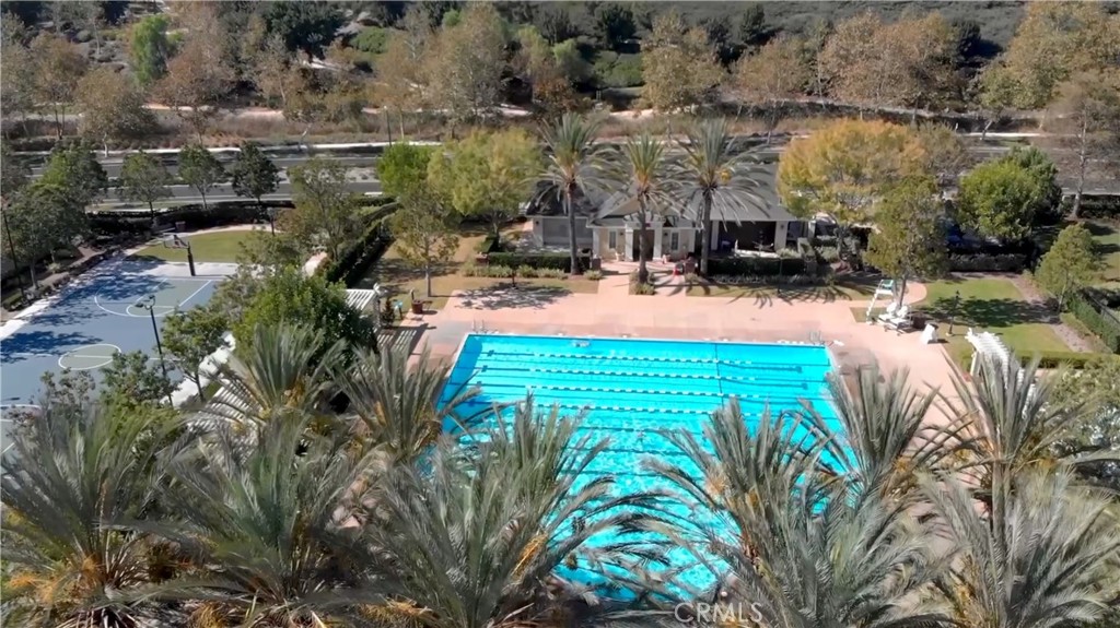 6 Chadron Circle Ladera Ranch, CA 92694 - Photo 37 of 45 a view of a swimming pool with a yard