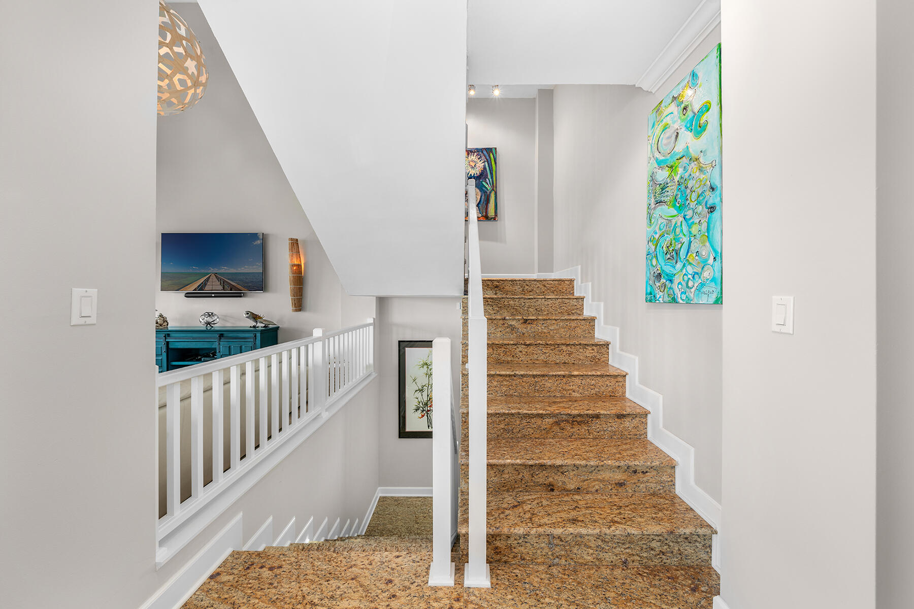 108 North Bounty Lane Key Largo, FL 33037 - Photo 50 of 79 Staircase to 2nd and 3rd floor.