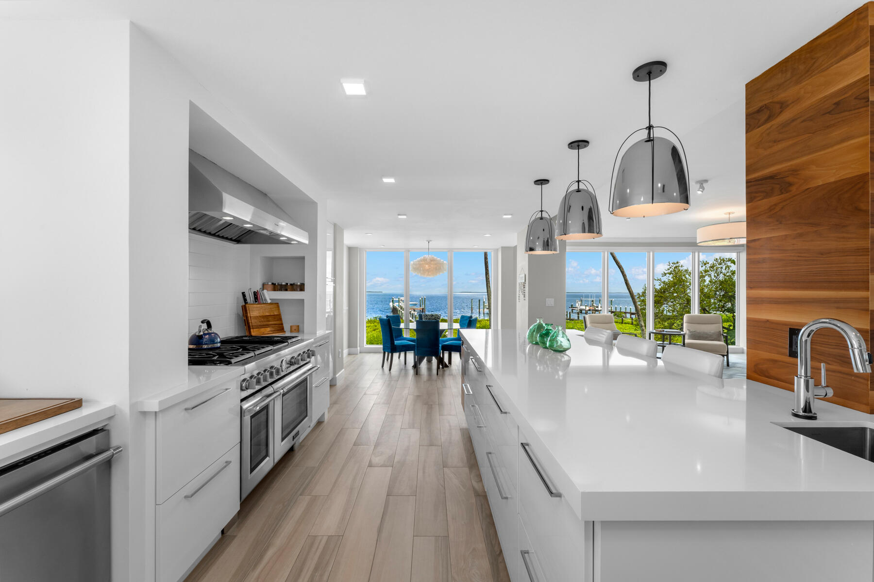 108 North Bounty Lane Key Largo, FL 33037 - Photo 59 of 79 Kitchen to bay views