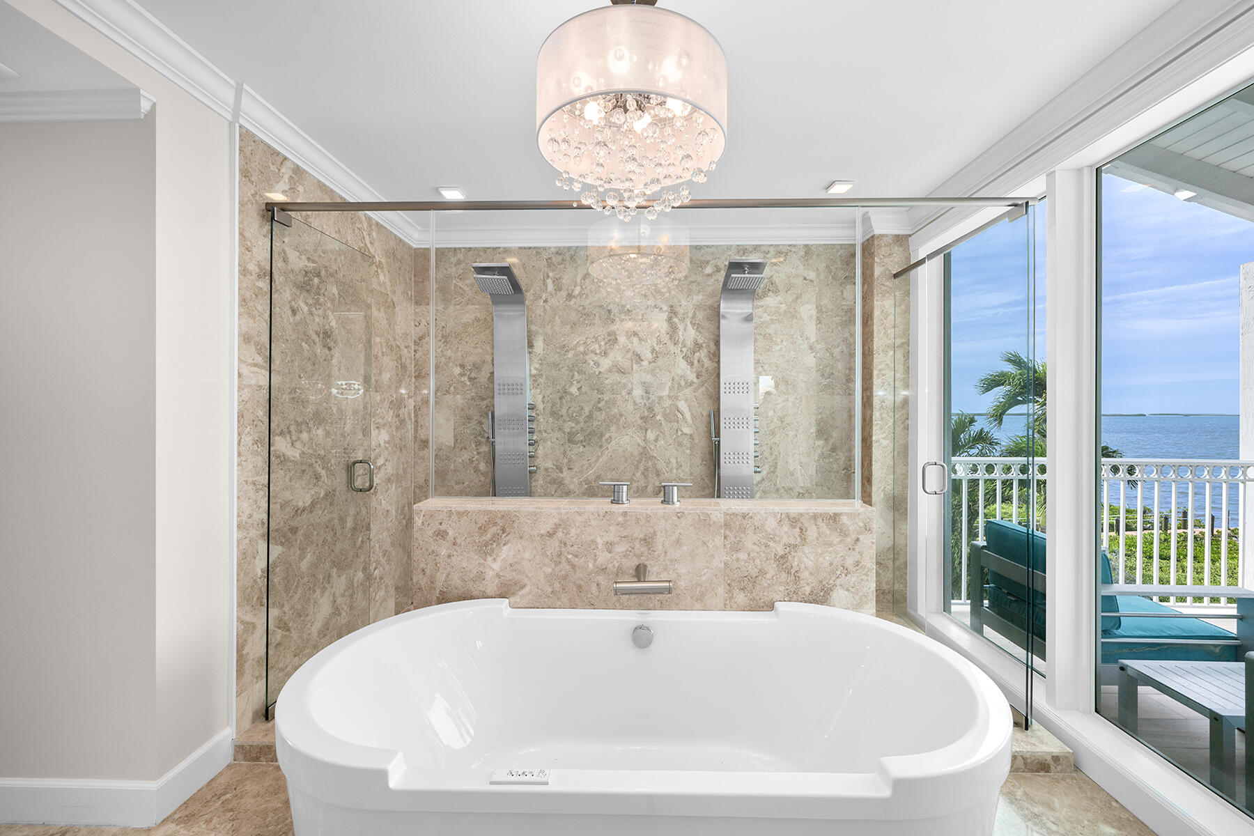 108 North Bounty Lane Key Largo, FL 33037 - Photo 77 of 79 Master bath overlooking the bay