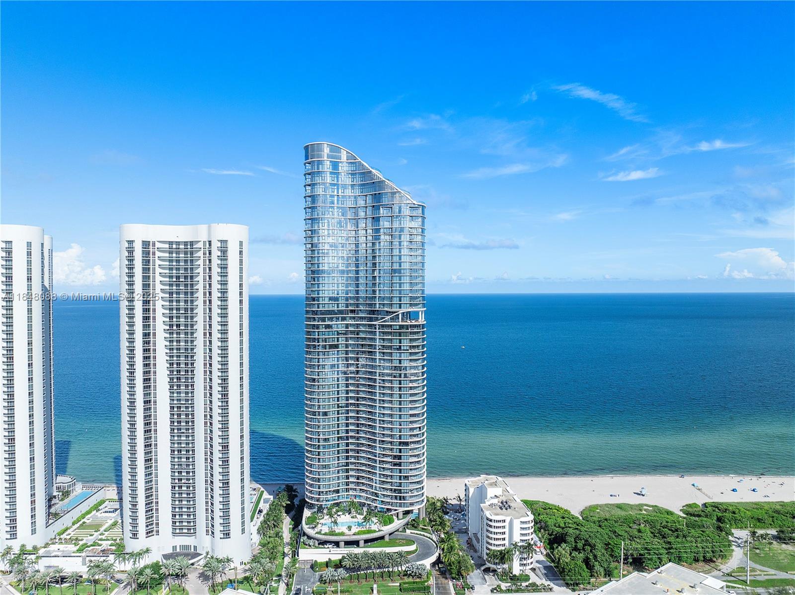 15701 Collins Avenue, Unit 3605 Sunny Isles Beach, FL 33160 - Photo 44 of 46 a view of a city with tall buildings