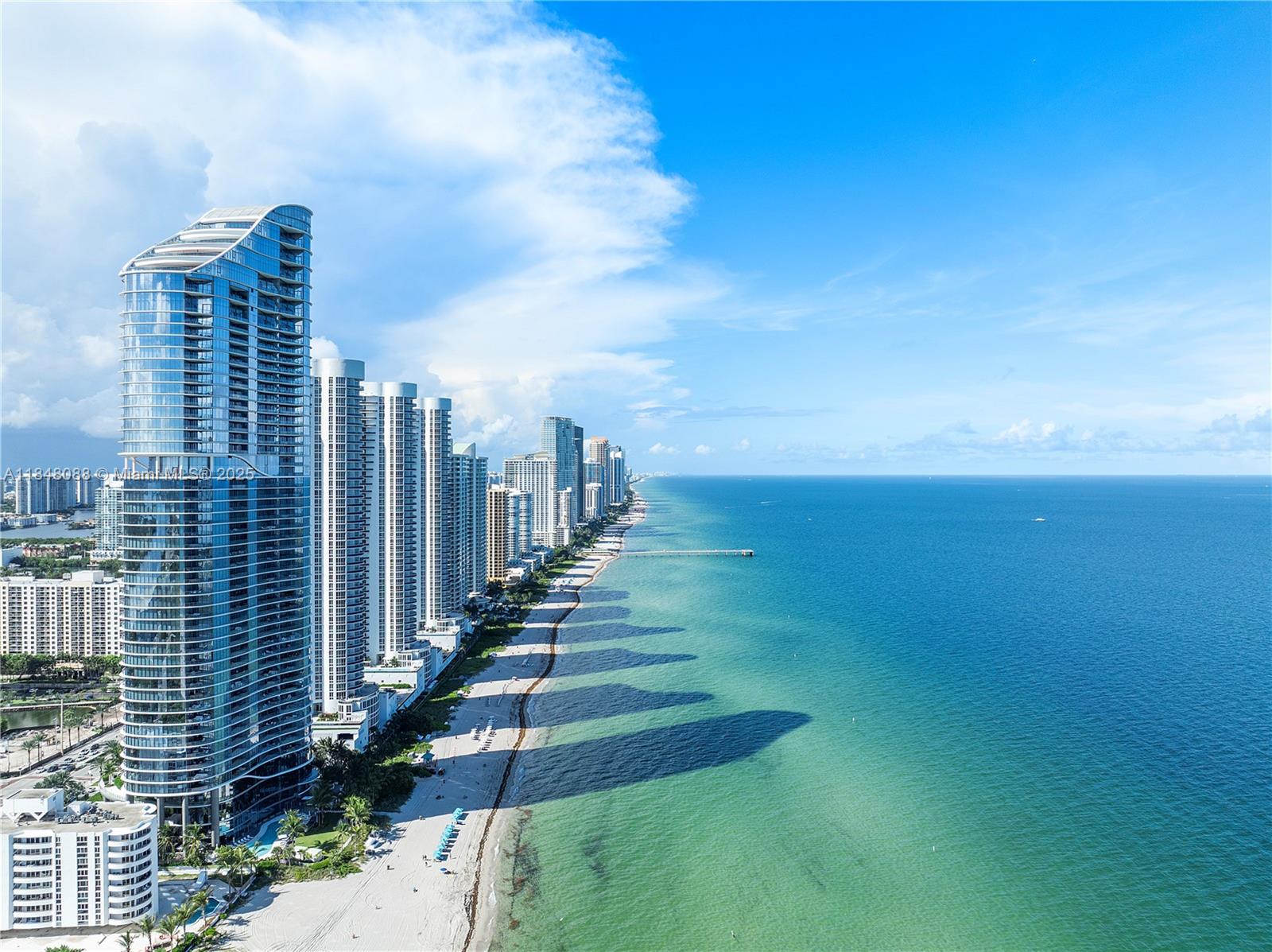 15701 Collins Avenue, Unit 3605 Sunny Isles Beach, FL 33160 - Photo 46 of 46 a view of a city with tall buildings