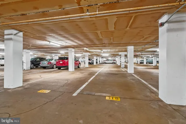 a view of parking area