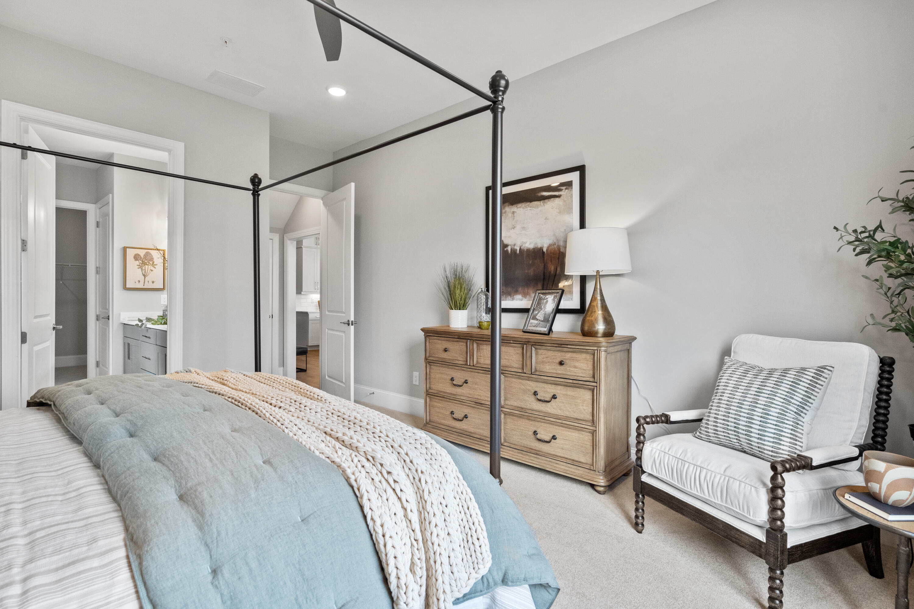 160 Brizo Lane, Unit LOT 10 Santa Rosa Beach, FL 32459 - Photo 30 of 45 a bedroom with a bed and furniture