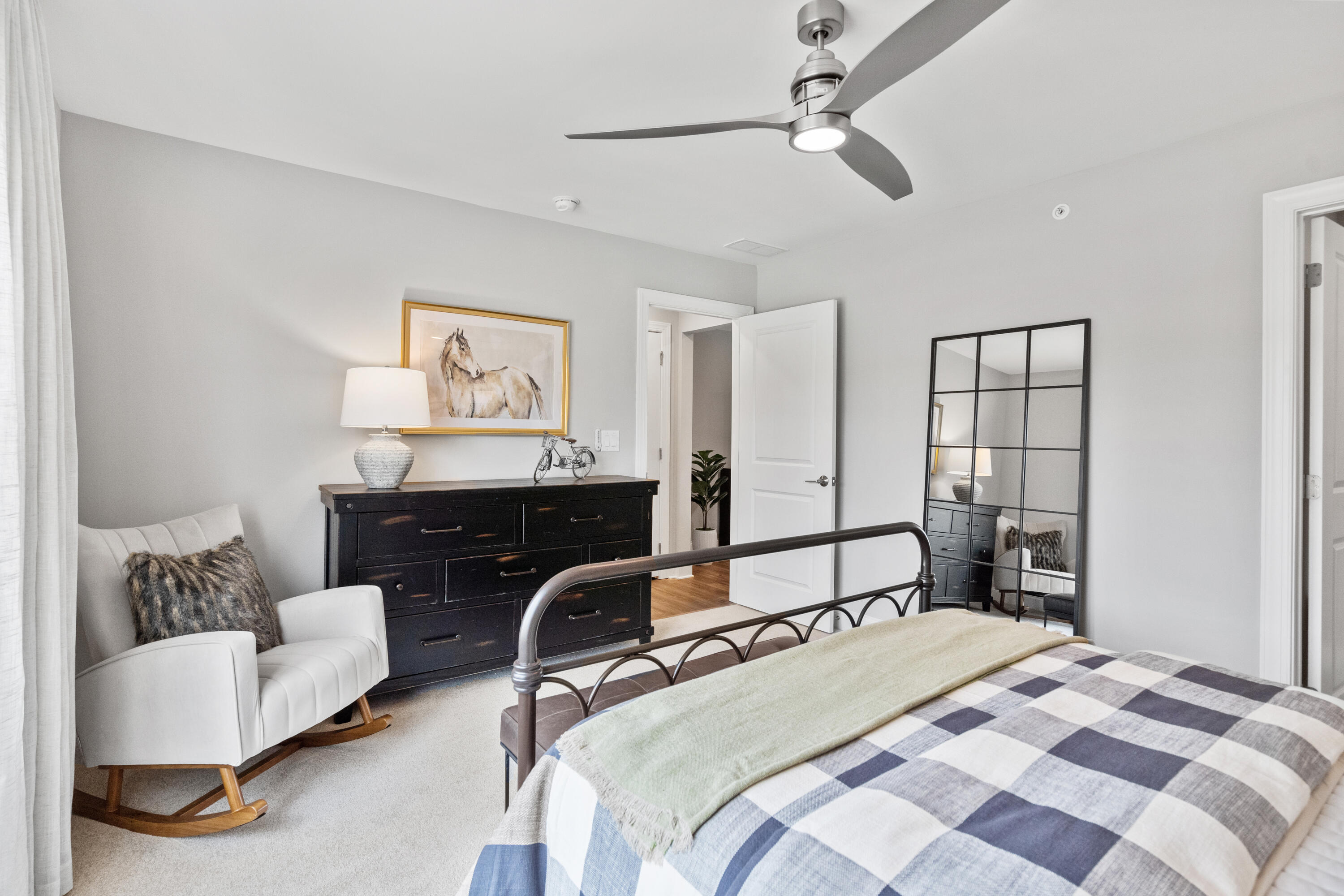 160 Brizo Lane, Unit LOT 10 Santa Rosa Beach, FL 32459 - Photo 40 of 45 a bedroom with a bed couch and window