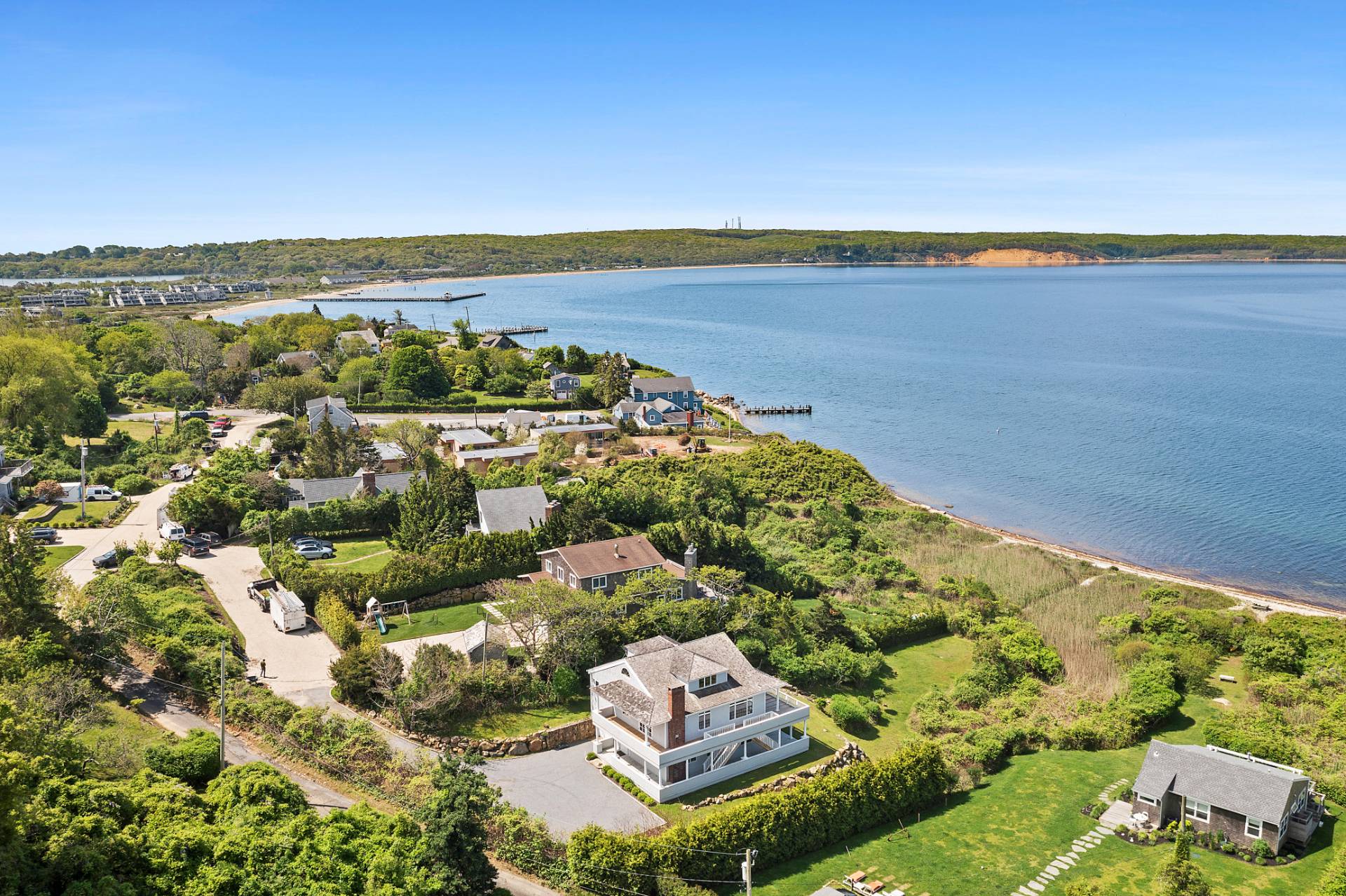 58 Firestone Road Montauk, NY 11954 - Photo 23 of 26 a view of lake and mountain
