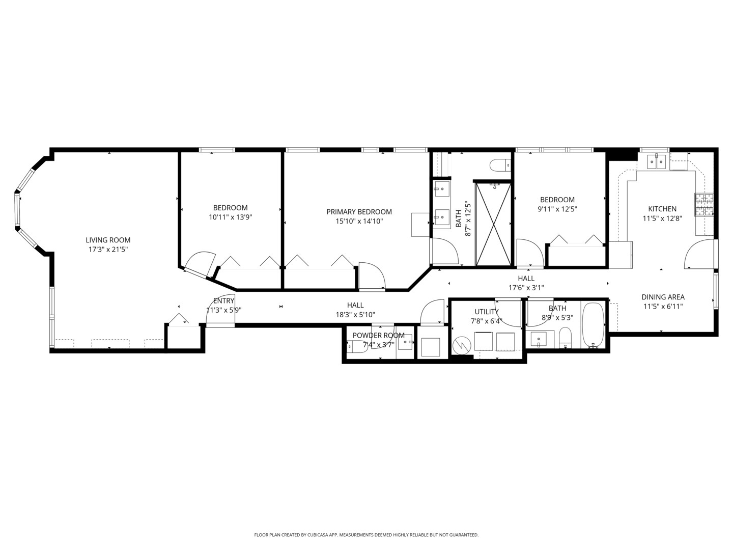 4646 South Prairie Avenue, Unit 2S Chicago, IL 60653 - Photo 26 of 32 a picture of a floor plan