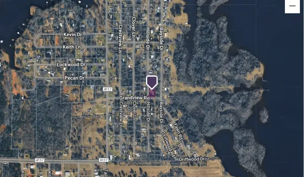 a aerial view of a house