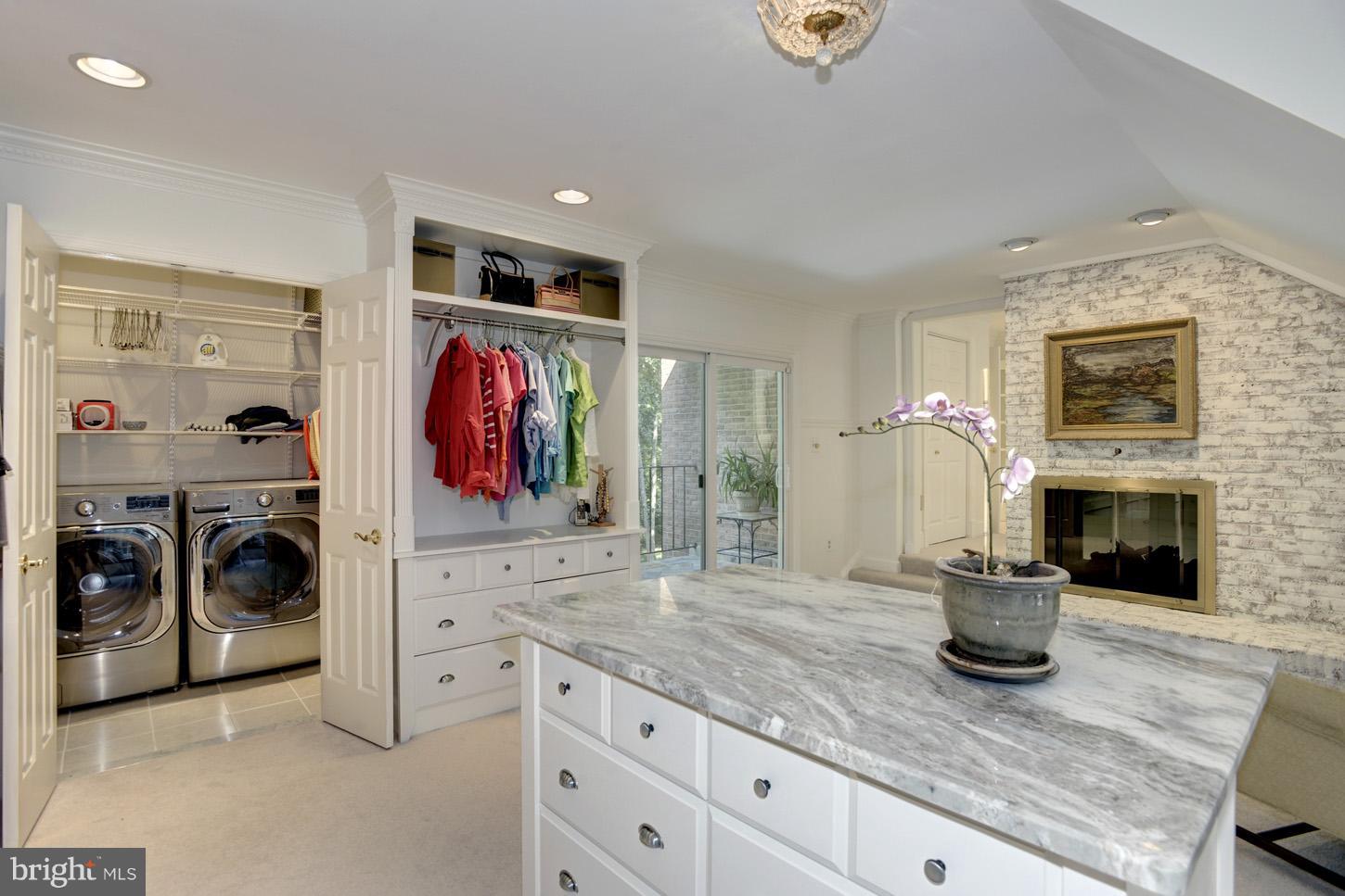 312 Runner Road Great Falls, VA 22066 - Photo 15 of 30 2nd Laundry Room off Master Bedroom Dressing Area