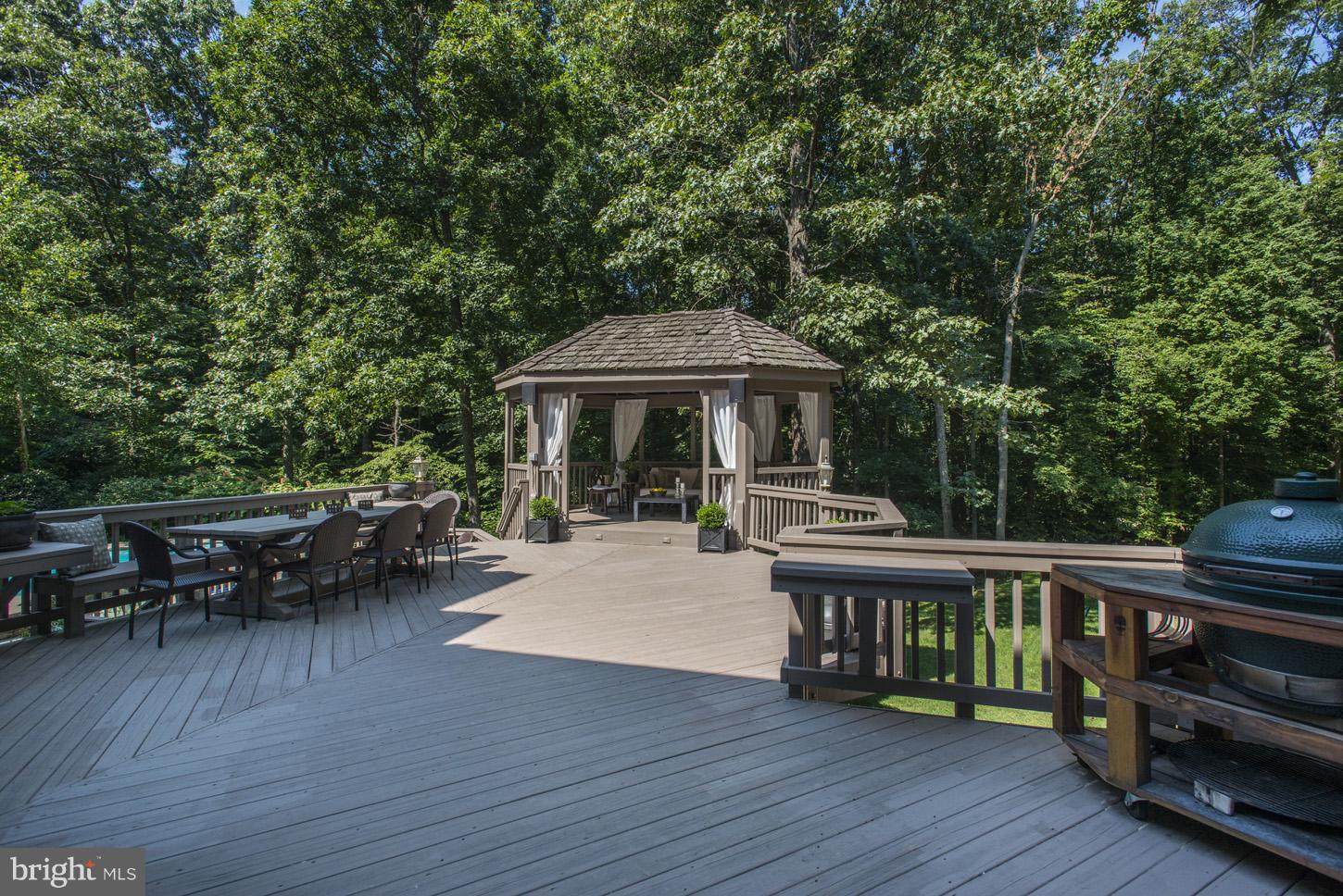 312 Runner Road Great Falls, VA 22066 - Photo 28 of 30 Expansive Deck w/Gazebo, Gas Line for BBQ