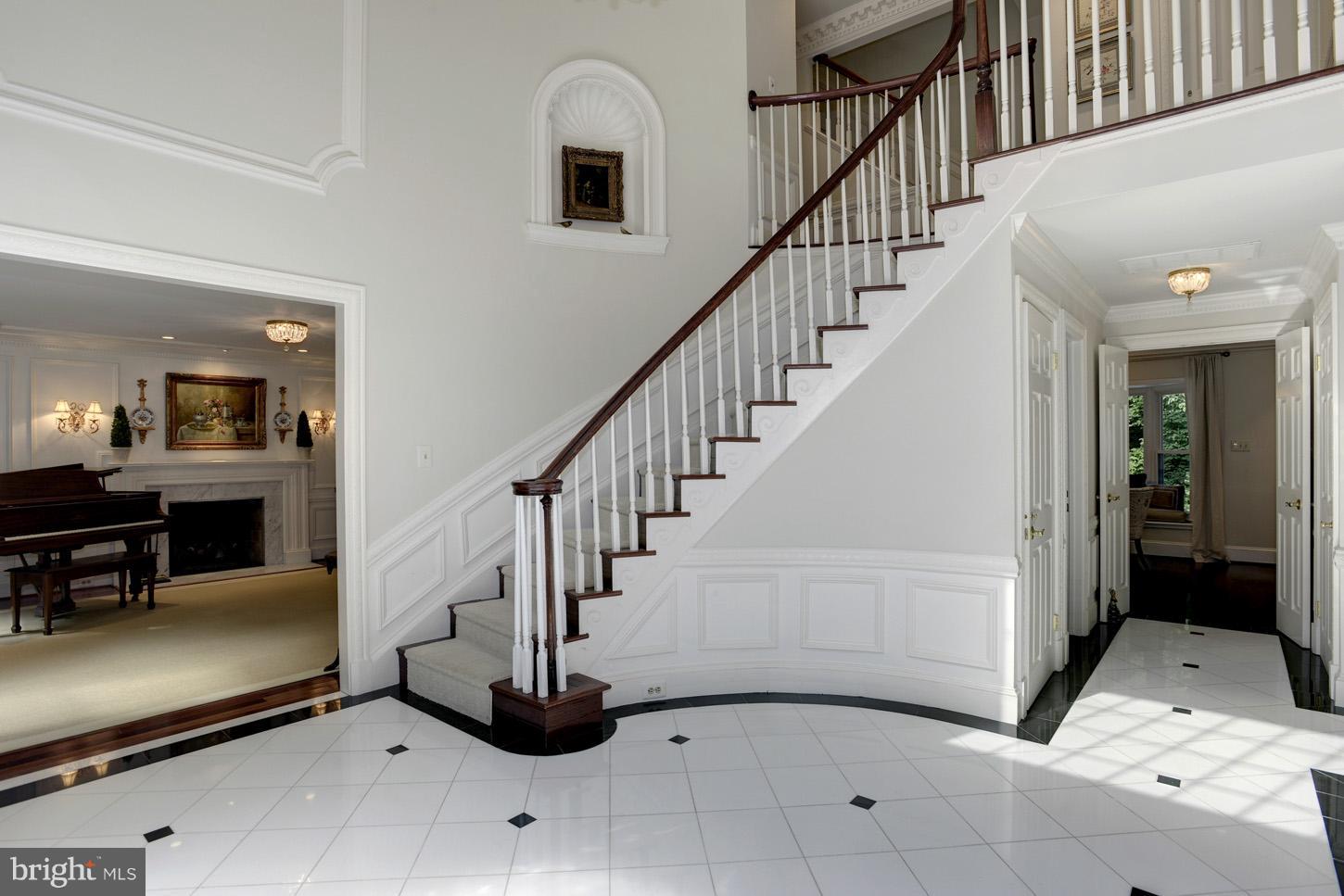312 Runner Road Great Falls, VA 22066 - Photo 4 of 30 Circular Staircase in Foyer