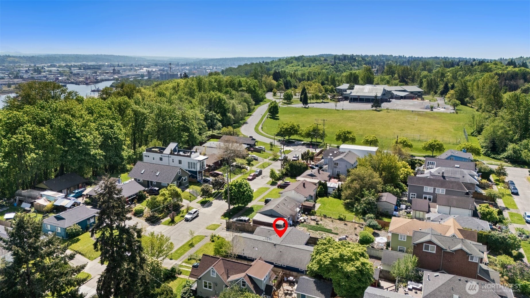 4129 19th Avenue Southwest Seattle, WA 98106 - Photo 33 of 34 a view of a city with ocean view