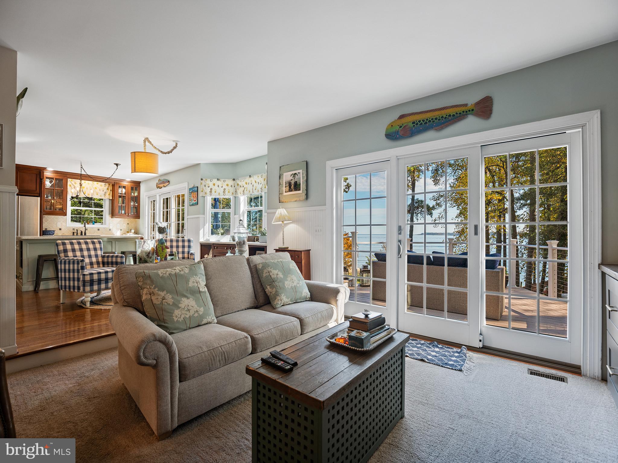 12964 Pine Place Lusby, MD 20657 - Photo 11 of 63 Indoor/outdoor flow from multiple rooms.