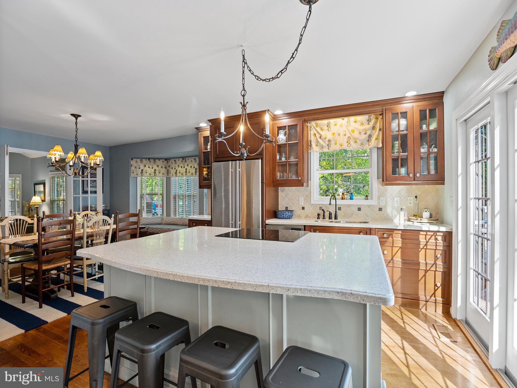 12964 Pine Place Lusby, MD 20657 - Photo 14 of 63 Large cook island and gathering spot.