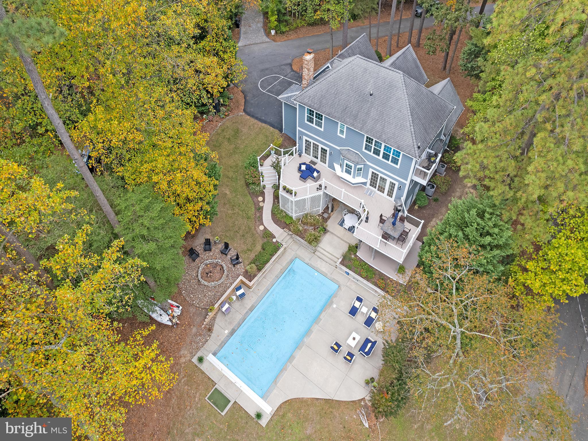 12964 Pine Place Lusby, MD 20657 - Photo 2 of 63 Water view home with an inground pool!