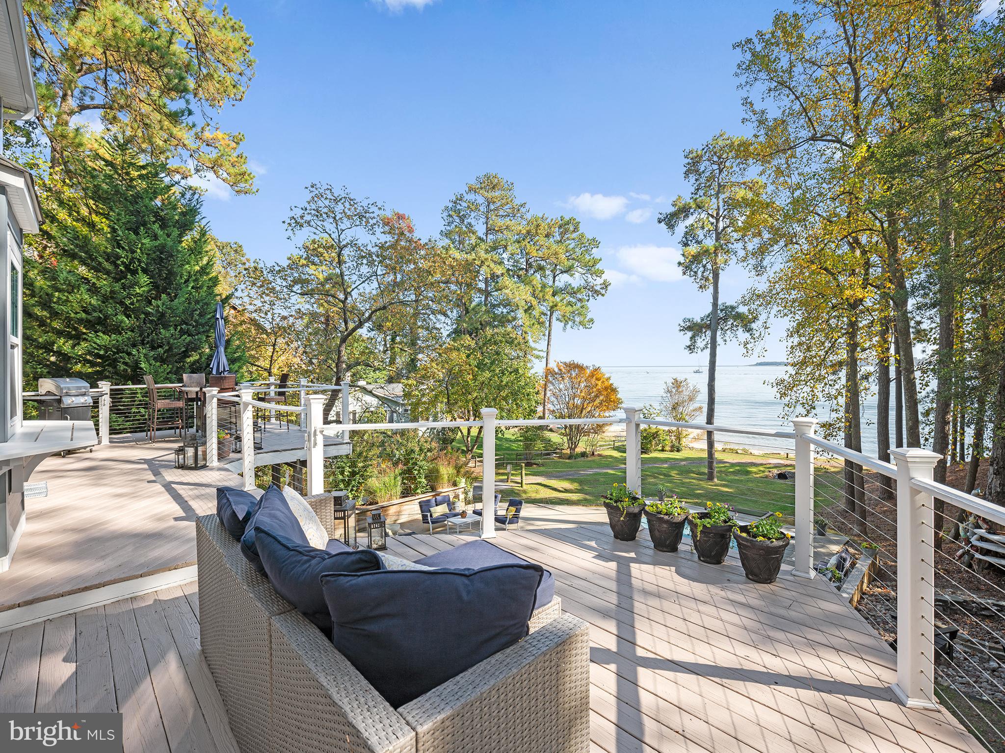 12964 Pine Place Lusby, MD 20657 - Photo 22 of 63 Outdoor living with breathtaking views.