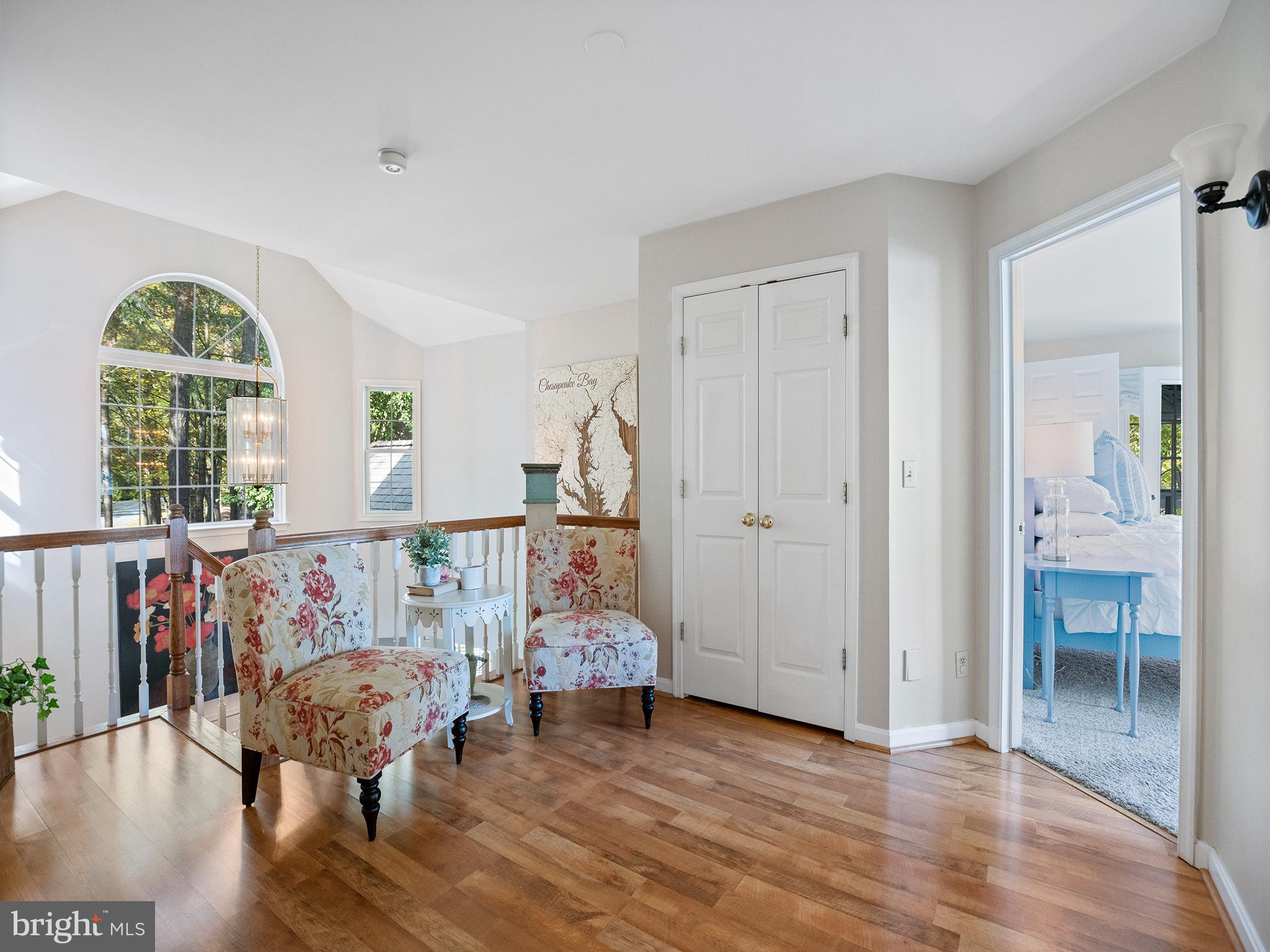 12964 Pine Place Lusby, MD 20657 - Photo 30 of 63 Upstairs landing looking to primary suite.