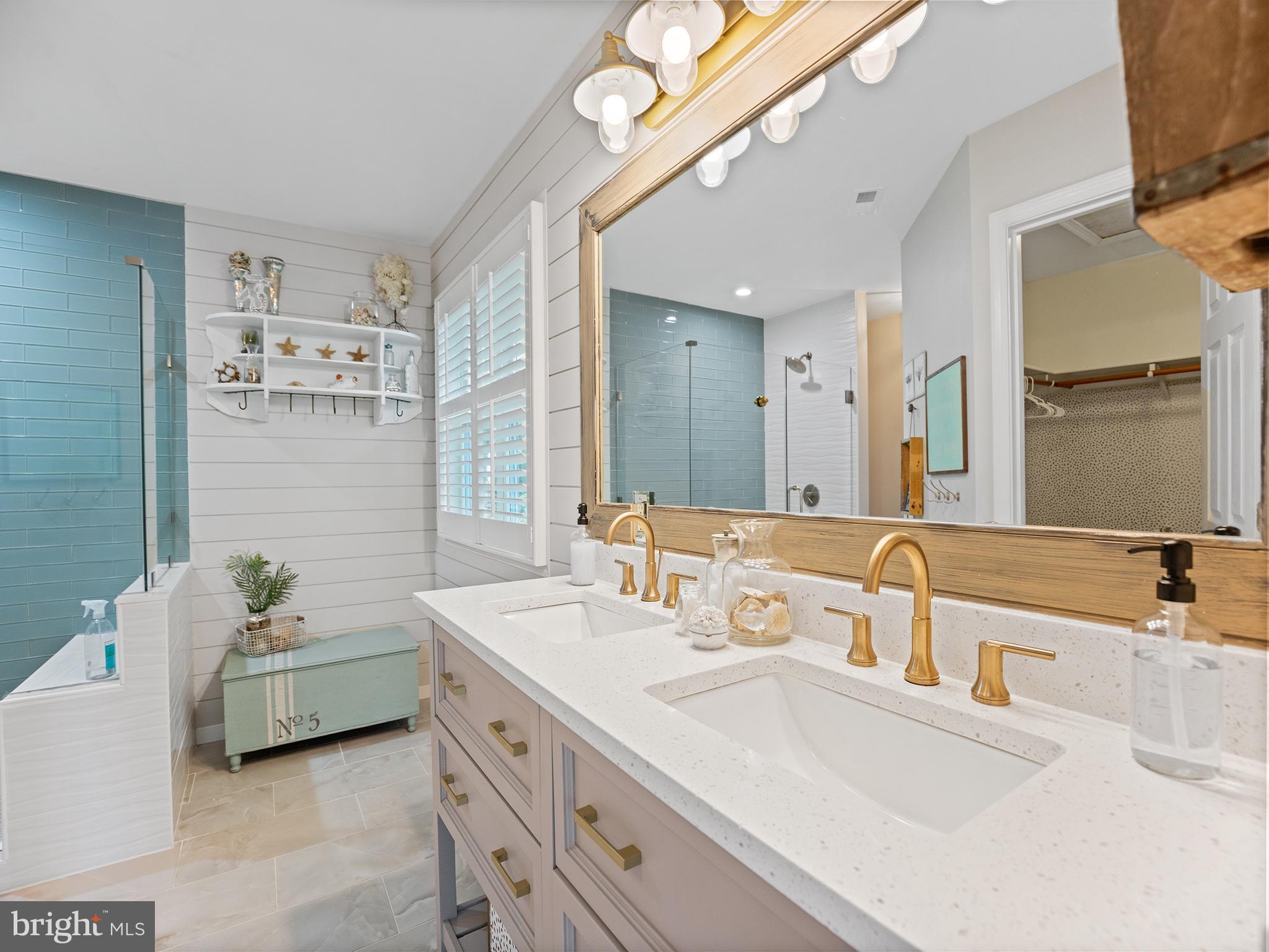 12964 Pine Place Lusby, MD 20657 - Photo 36 of 63 Gorgeous coastal vanity.