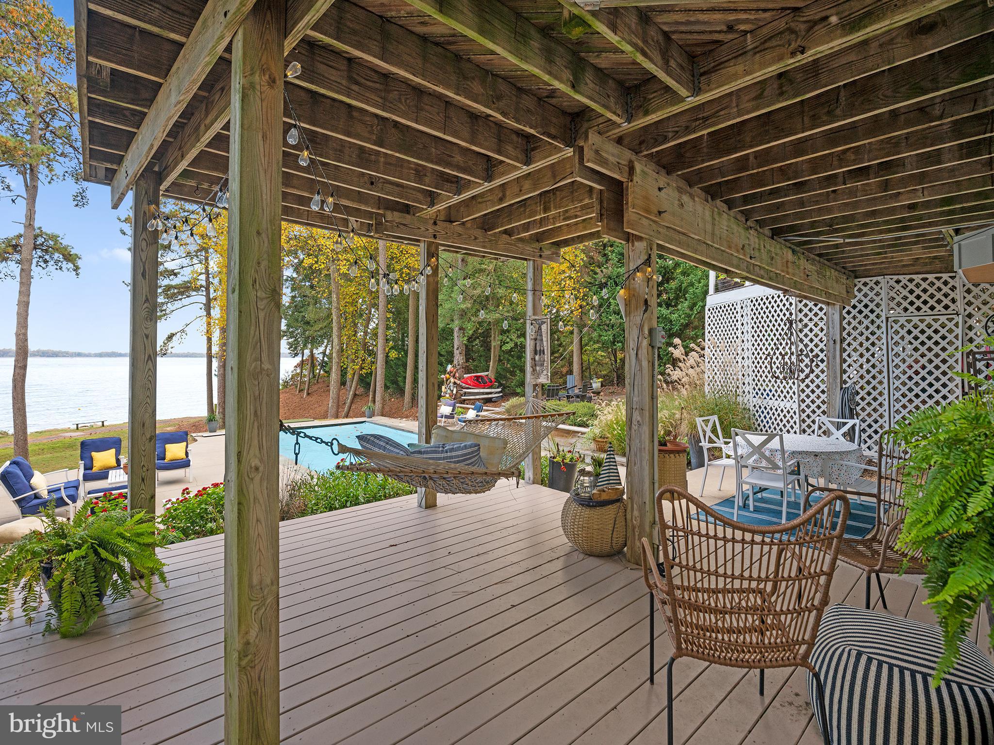 12964 Pine Place Lusby, MD 20657 - Photo 51 of 63 Covered deck.