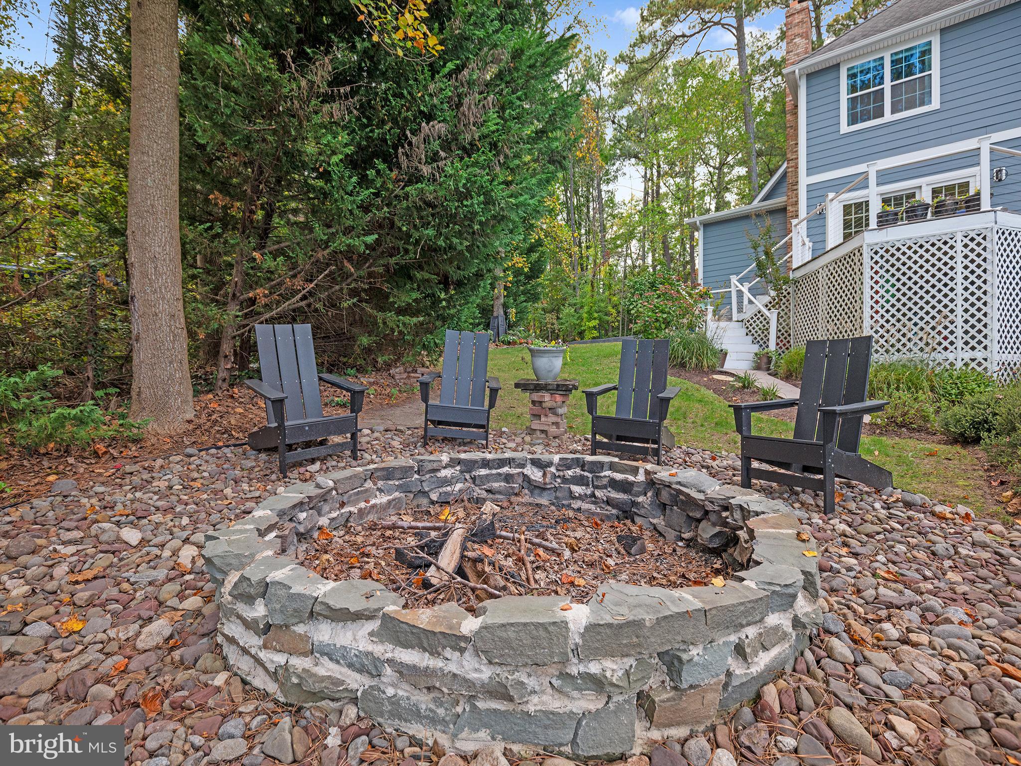 12964 Pine Place Lusby, MD 20657 - Photo 55 of 63 Large firepit perfect year round!