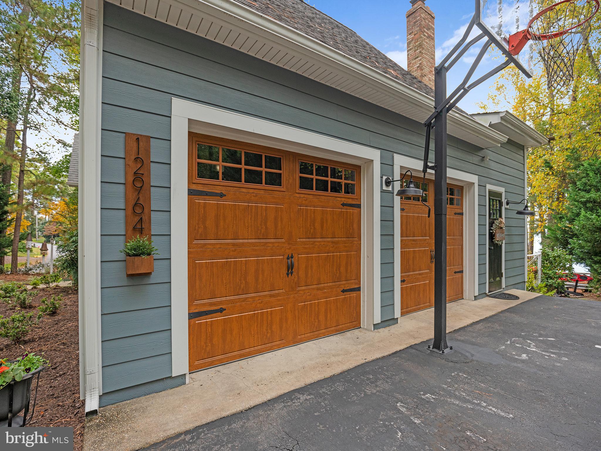 12964 Pine Place Lusby, MD 20657 - Photo 58 of 63 Side load garage, basketball court!