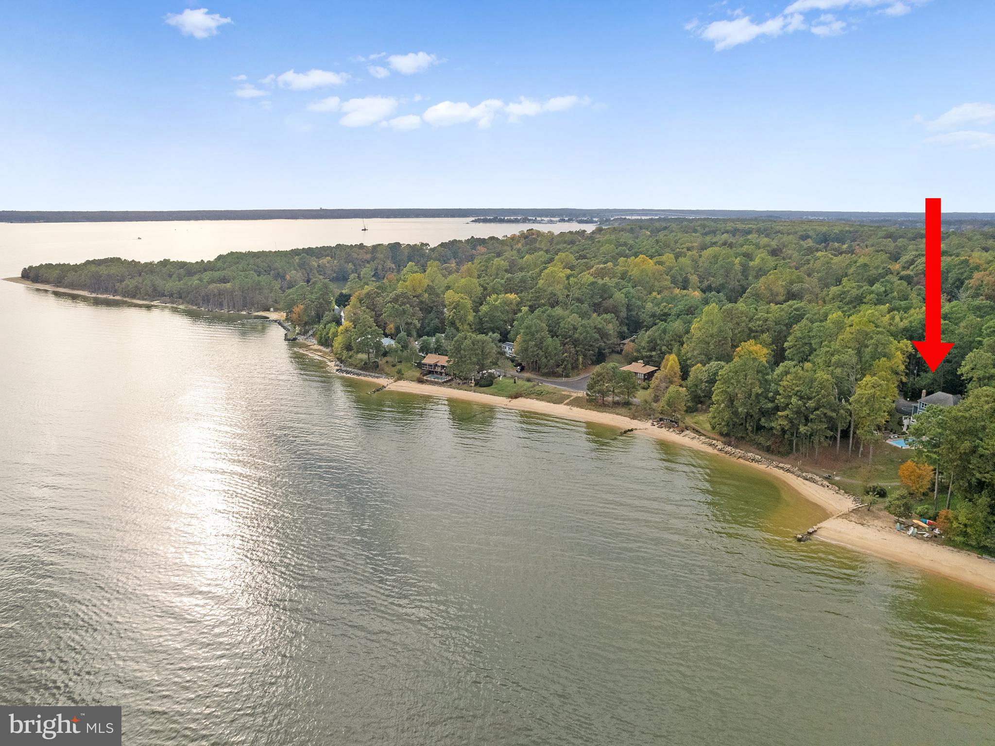 12964 Pine Place Lusby, MD 20657 - Photo 61 of 63 Looking towards the Patuxent River!