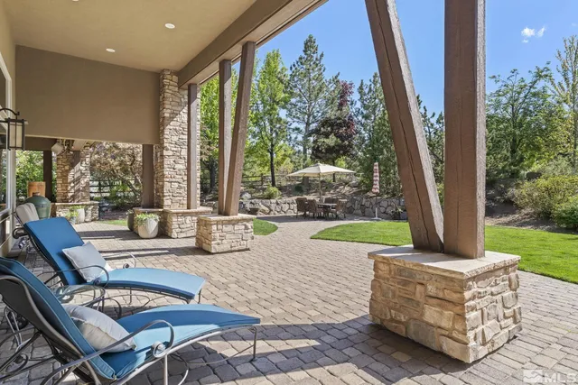 a view of outdoor space and patio