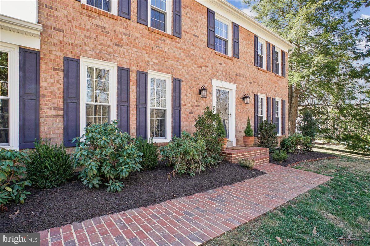 3268 Fox Mill Road Oakton, VA 22124 - Photo 25 of 31 Handsome brick walkway to brick front stoop.