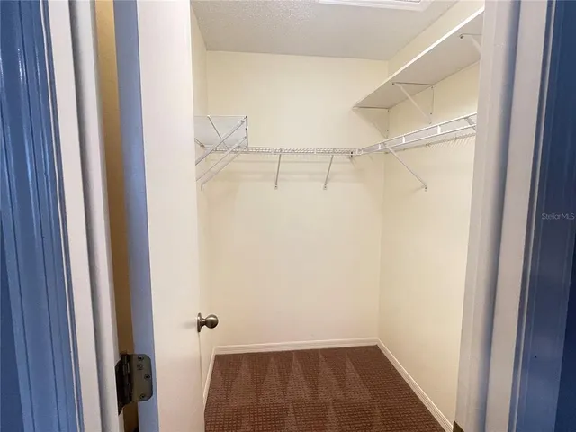 a view of walk in closet