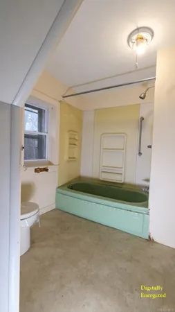 a room with a washer and dryer