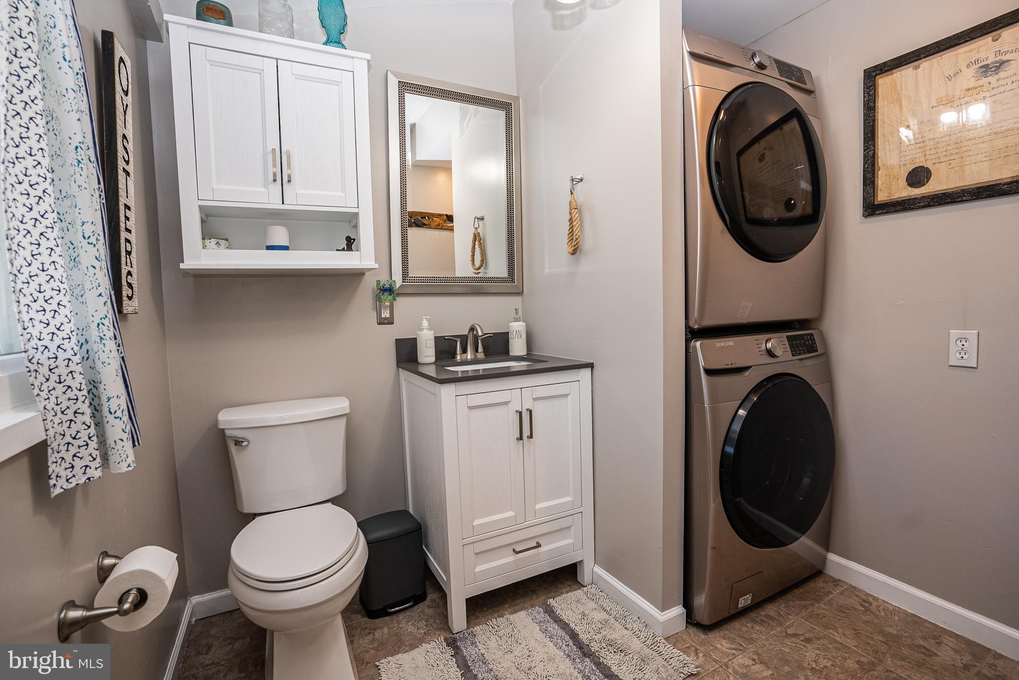 1227 Bayside Road Essex, MD 21221 - Photo 6 of 78 Half bathroom with laundry