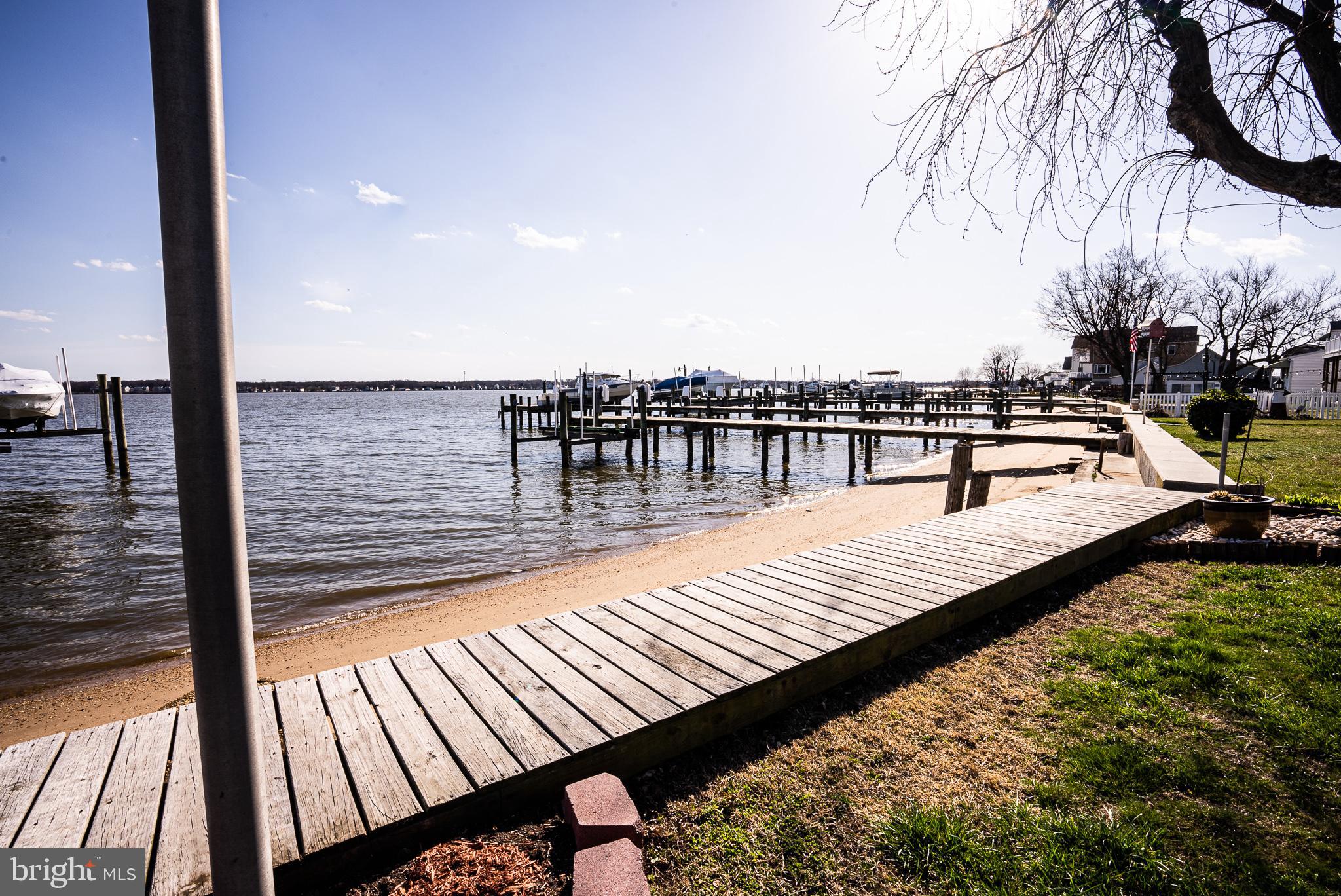 1227 Bayside Road Essex, MD 21221 - Photo 68 of 78 Private "Beach" in Backyard