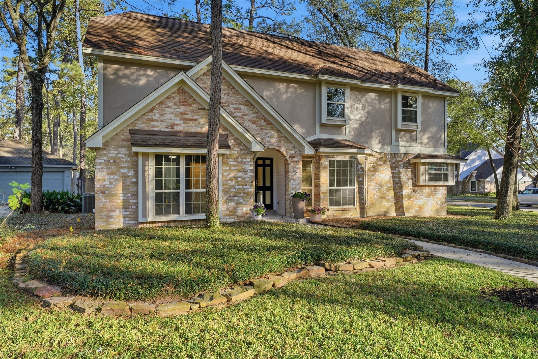 2 Rolling Mill Lane The Woodlands, TX 77380 - Photo 2 of 27 Front Elevation 2