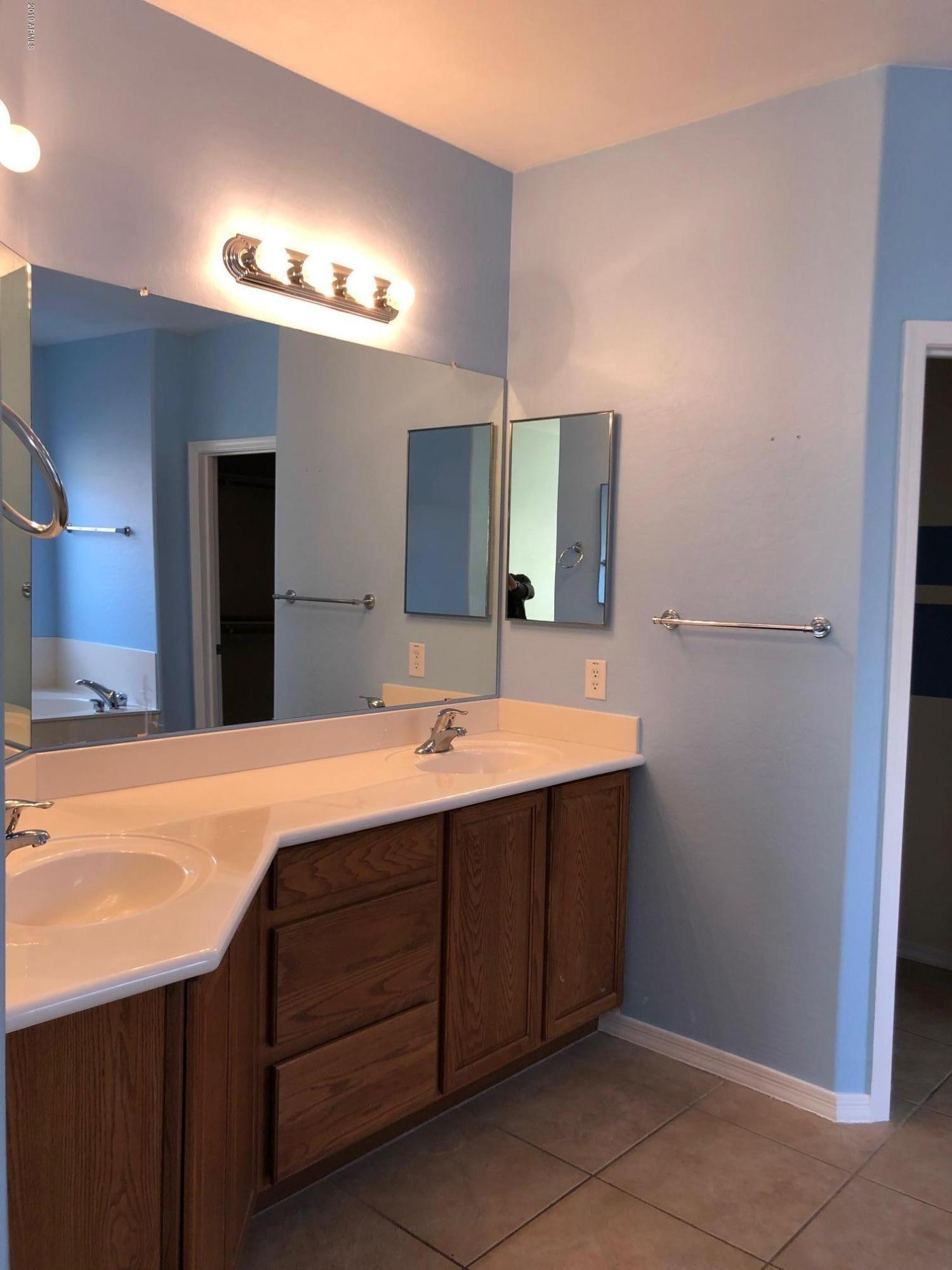 16741 West Tether Trail Surprise, AZ 85387 - Photo 10 of 20 a spacious bathroom with a sink double vanity and a mirror