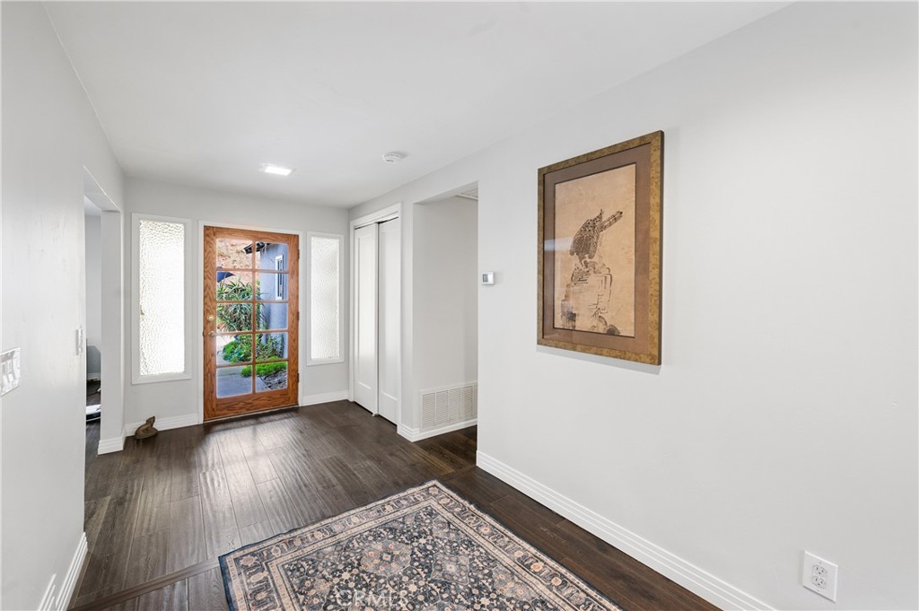 2631 Big Wagon Road Alpine, CA 91901 - Photo 13 of 49 a view of an empty room with wooden floor and a window