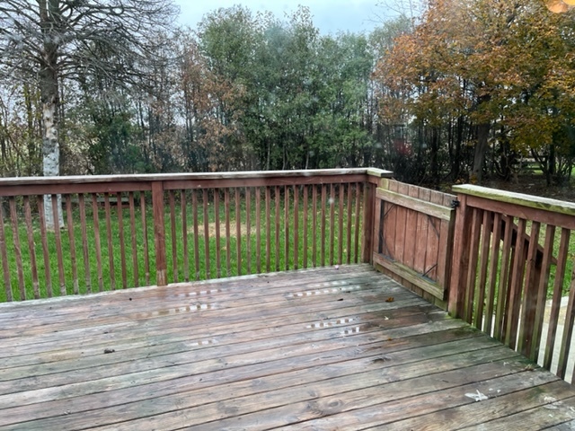 6081 South Woodlawn Road Rochelle, IL 61068 - Photo 8 of 8 a view of balcony with wooden floor