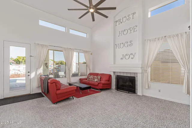 a front view of a house with many windows