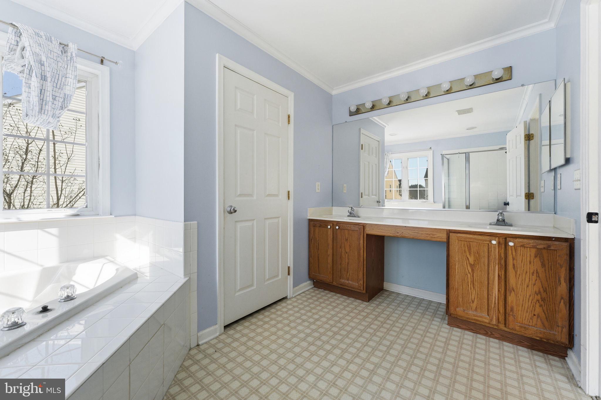 187 Gillespie Avenue Middletown, DE 19709 - Photo 34 of 43 a spacious bathroom with a tub sink and mirror