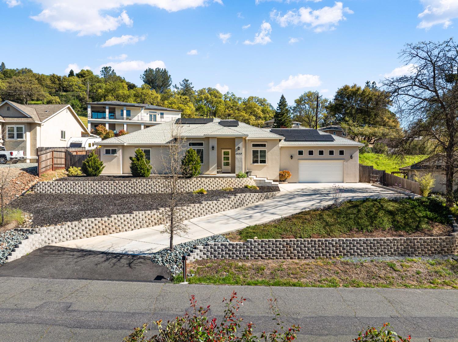 3629 Chelsea Road Cameron Park, CA 95682 - Photo 2 of 44 a front view of a house with garden
