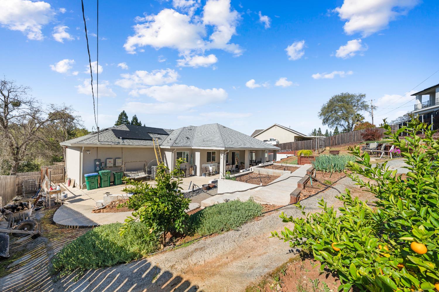 3629 Chelsea Road Cameron Park, CA 95682 - Photo 37 of 44 a view of a house with yard and sitting area