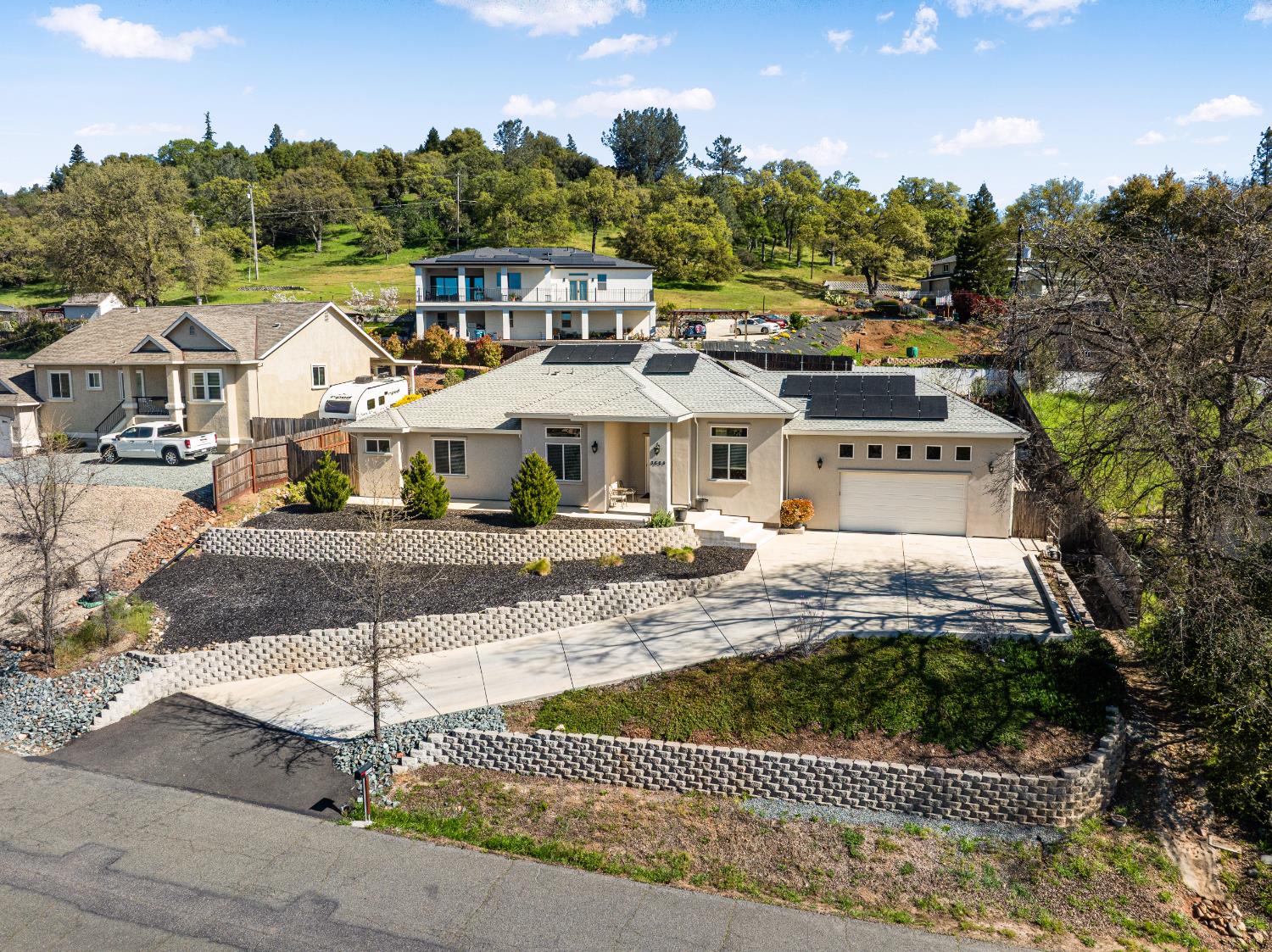 3629 Chelsea Road Cameron Park, CA 95682 - Photo 40 of 44 a front view of a house with a yard