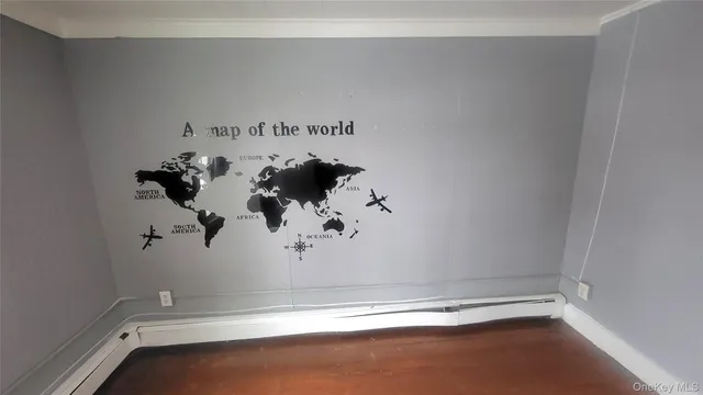 a view of a small space