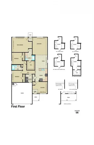 a picture of a floor plan