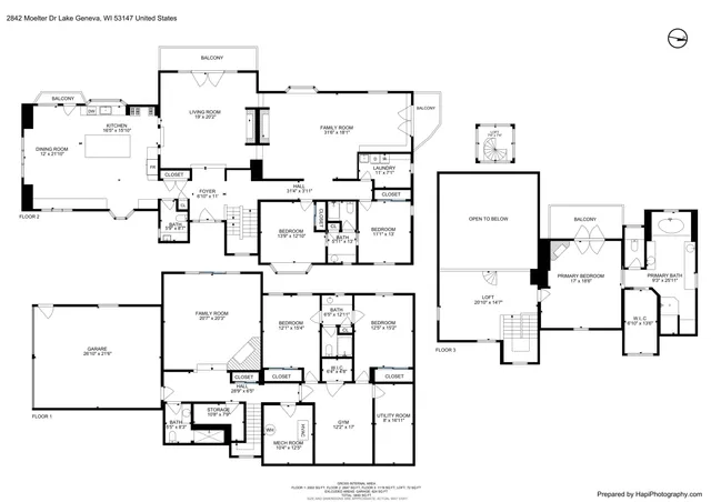 $1,750,000 | 2842 Moelter Drive, Lyons, WI 53147