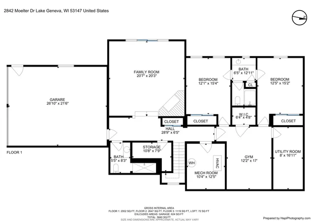 $1,750,000 | 2842 Moelter Drive, Lyons, WI 53147